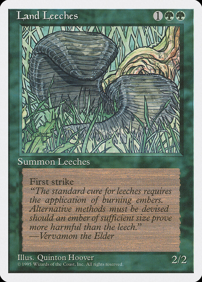 Land Leeches (255) [Fourth Edition] | Odin's Place