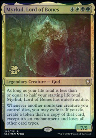 Myrkul, Lord of Bones [Commander Legends: Battle for Baldur's Gate Prerelease Promos] | Odin's Place