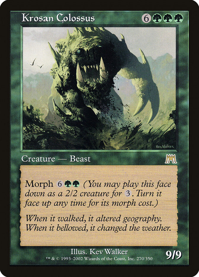 Krosan Colossus (270) [Onslaught] | Odin's Place