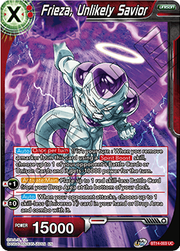 Frieza, Unlikely Savior (BT14-003) [Cross Spirits] | Odin's Place