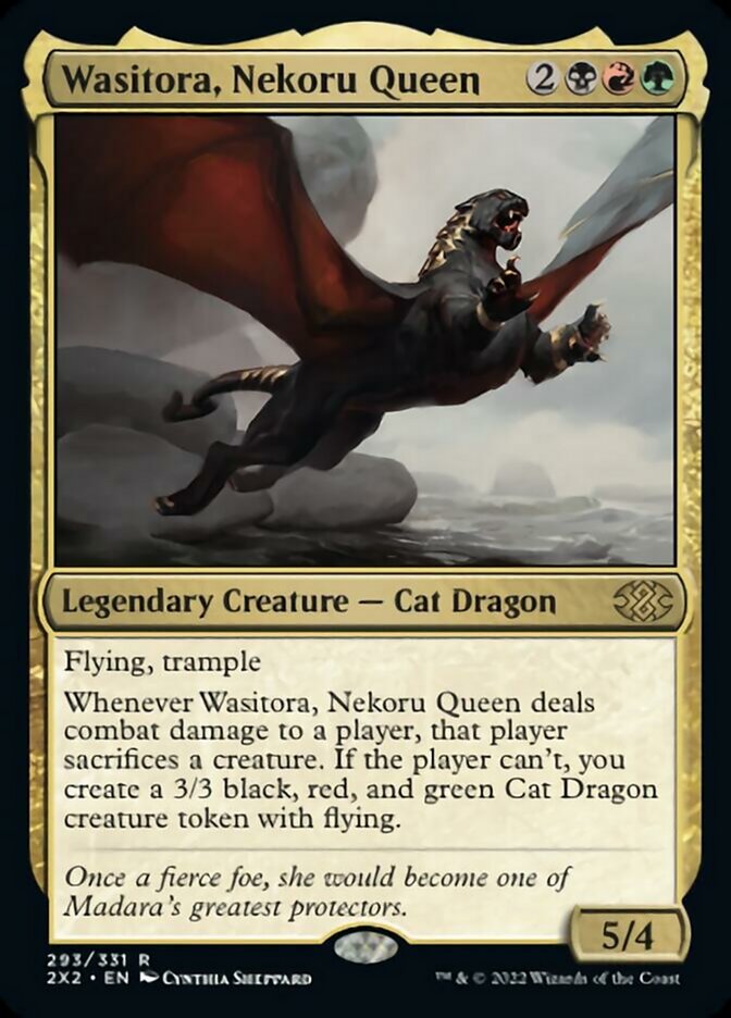 Wasitora, Nekoru Queen [Double Masters 2022] | Odin's Place