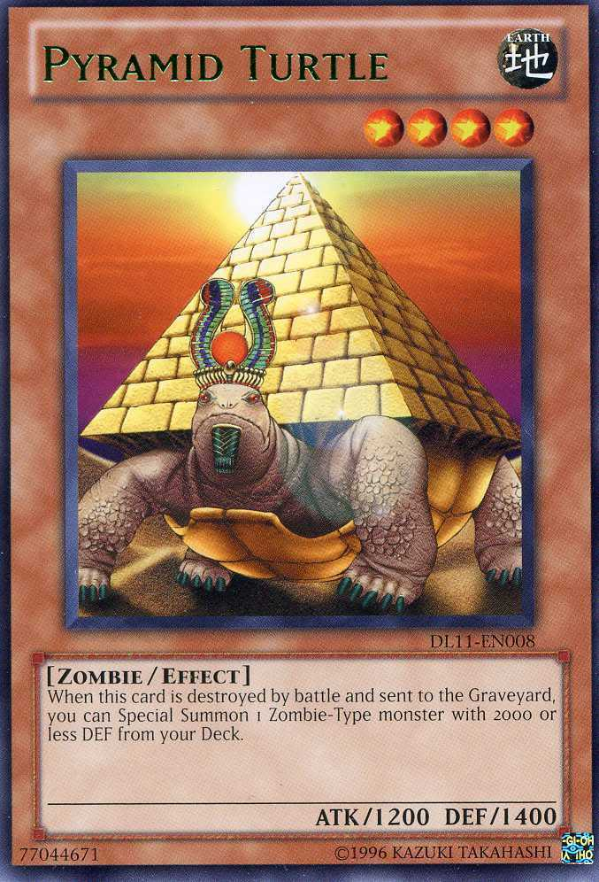 Pyramid Turtle (Green) [DL11-EN008] Rare | Odin's Place