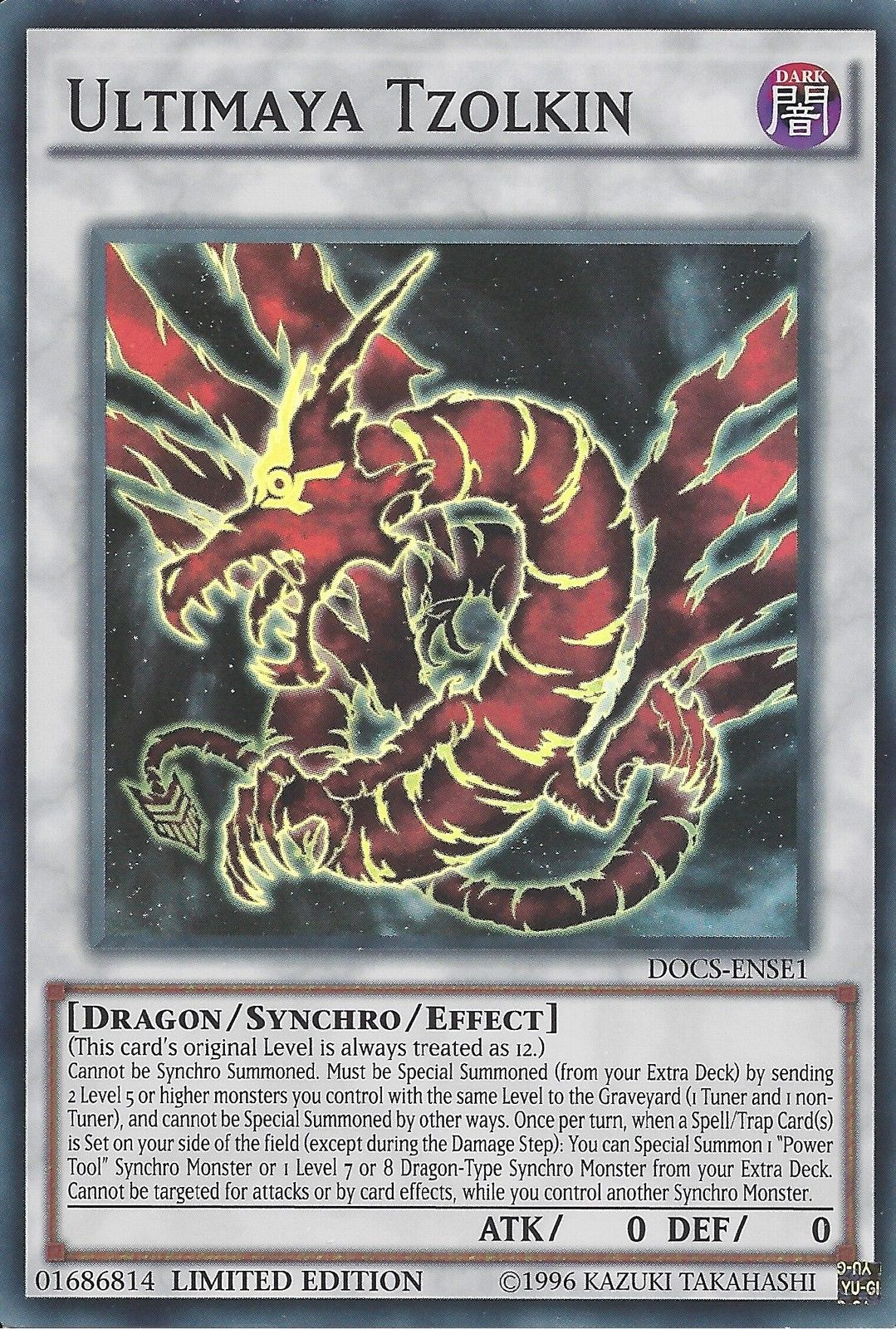 Ultimaya Tzolkin [DOCS-ENSE1] Super Rare | Odin's Place