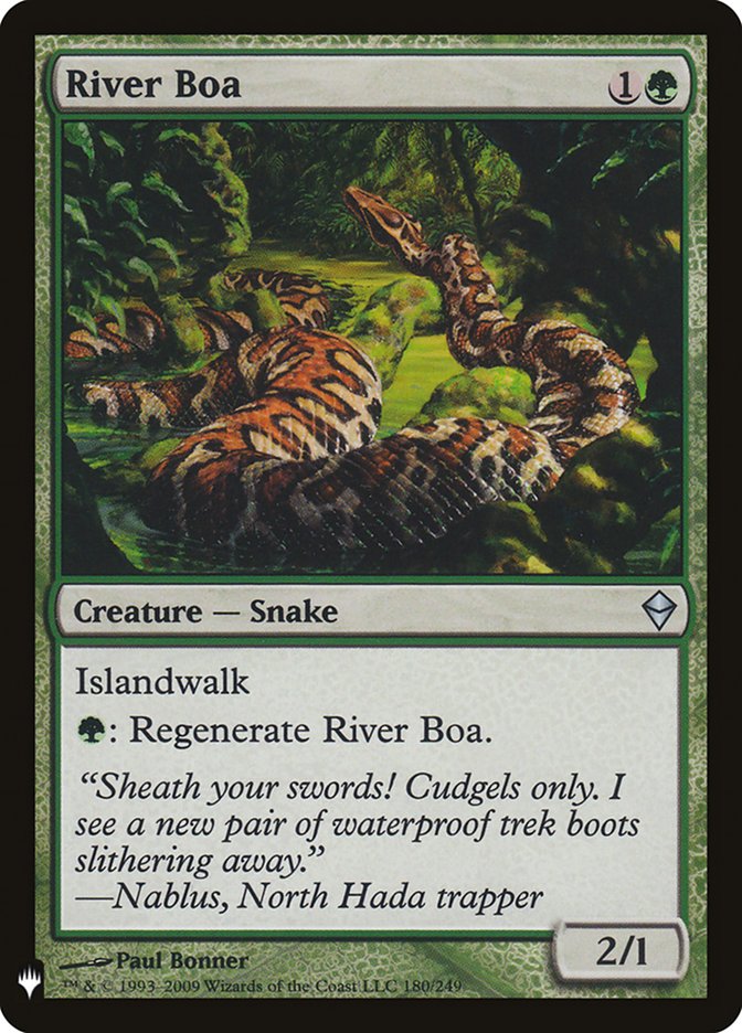 River Boa [Mystery Booster] | Odin's Place