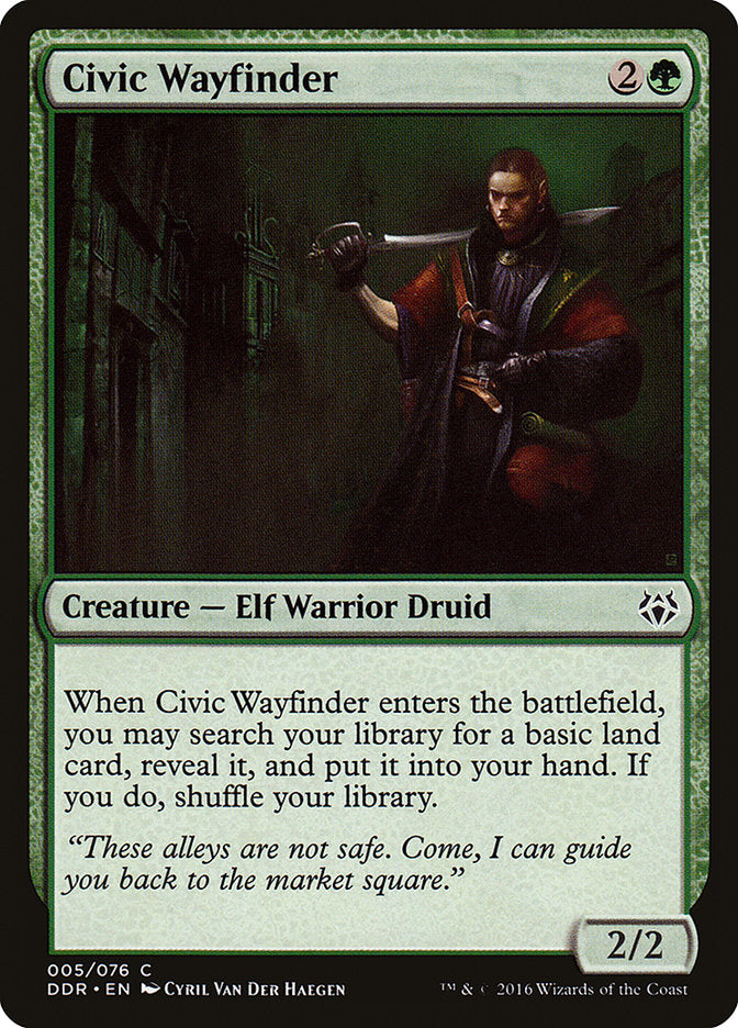 Civic Wayfinder (5) [Duel Decks: Nissa vs. Ob Nixilis] | Odin's Place