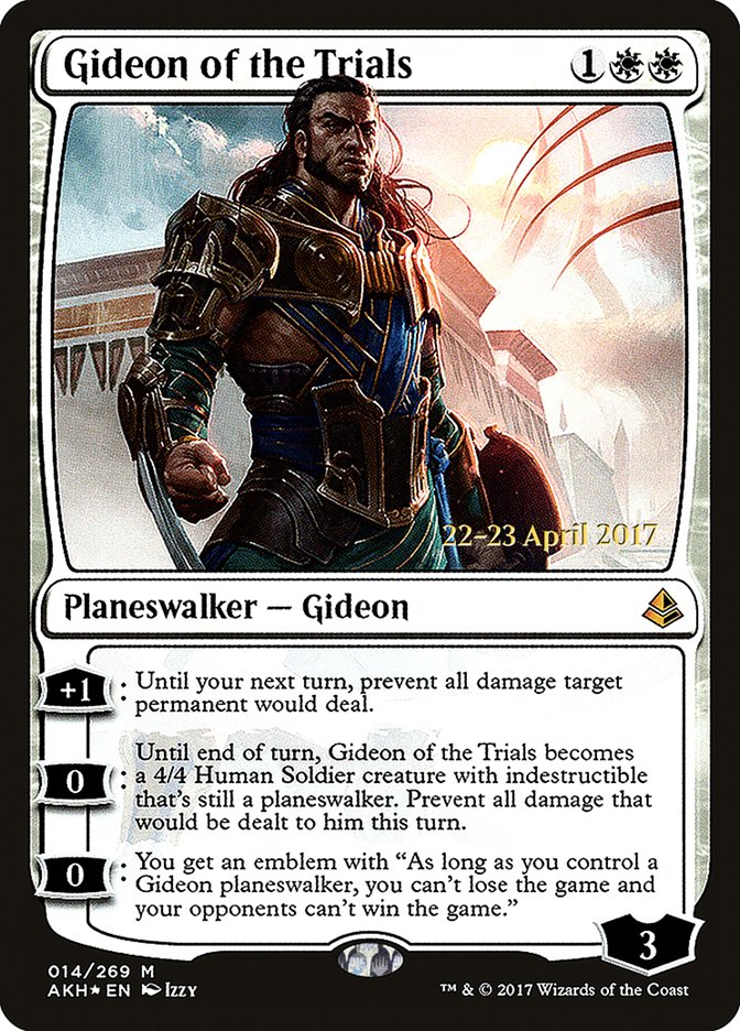Gideon of the Trials (14) [Amonkhet Prerelease Promos] | Odin's Place