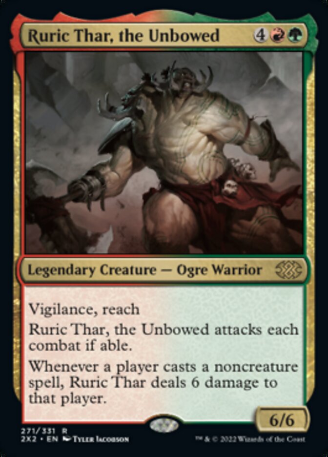 Ruric Thar, the Unbowed [Double Masters 2022] | Odin's Place