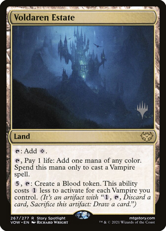 Voldaren Estate (Promo Pack) [Innistrad: Crimson Vow Promos] | Odin's Place