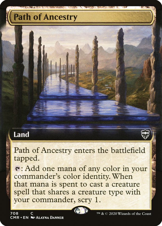 Path of Ancestry (Extended Art) [Commander Legends] | Odin's Place
