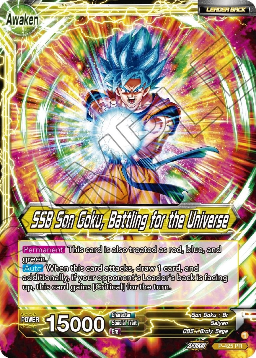 Son Goku // SSB Son Goku, Battling for the Universe (P-425) [Promotion Cards] | Odin's Place