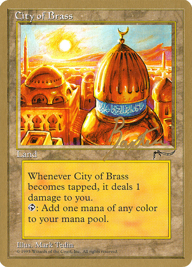 City of Brass (George Baxter) [Pro Tour Collector Set] | Odin's Place