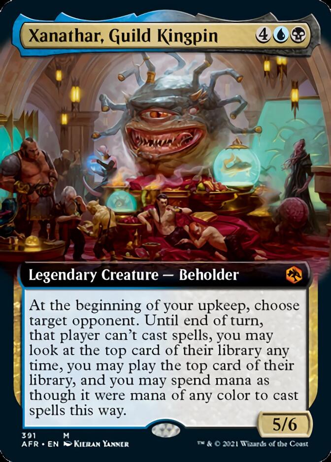 Xanathar, Guild Kingpin (Extended Art) [Dungeons & Dragons: Adventures in the Forgotten Realms] | Odin's Place