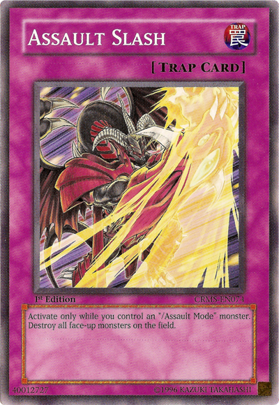 Assault Slash [CRMS-EN074] Common | Odin's Place