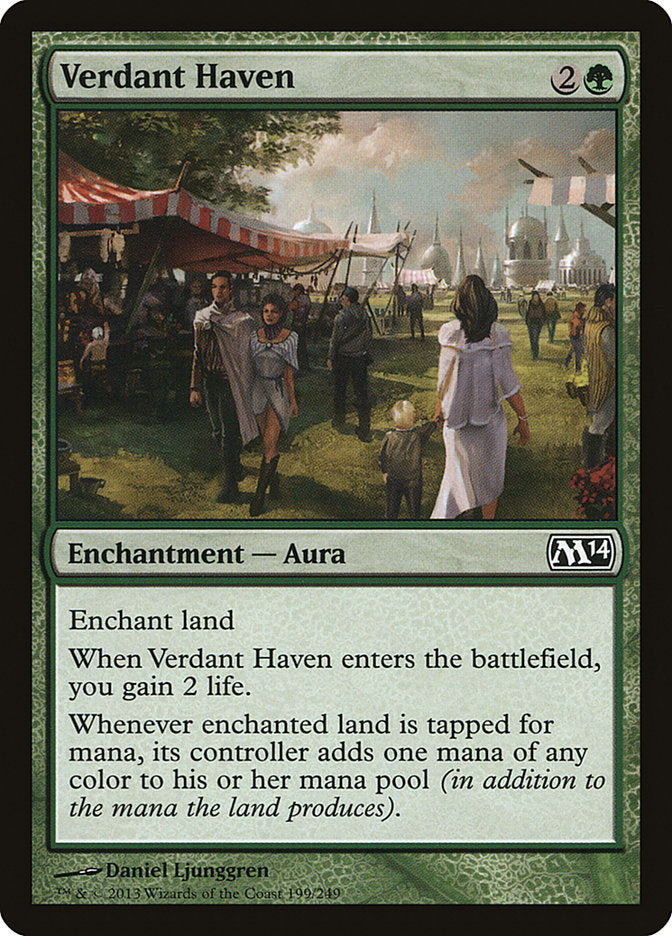 Verdant Haven (199) [Magic 2014] | Odin's Place
