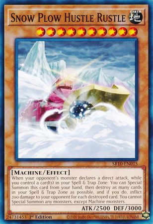 Snow Plow Hustle Rustle [SR10-EN015] Common | Odin's Place
