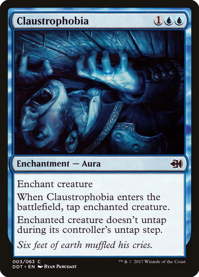 Claustrophobia (3) [Duel Decks: Merfolk vs. Goblins] | Odin's Place