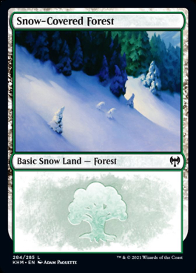 Snow-Covered Forest (284) [Kaldheim] | Odin's Place