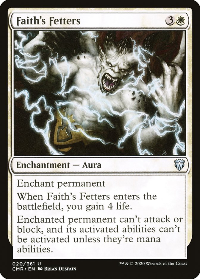 Faith's Fetters [Commander Legends] | Odin's Place
