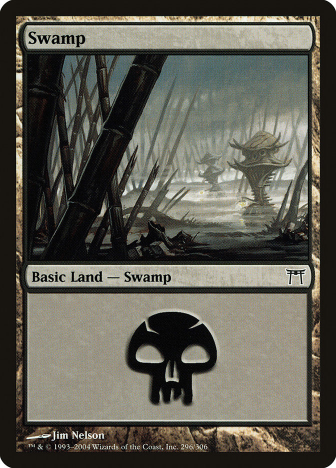 Swamp (296) [Champions of Kamigawa] | Odin's Place