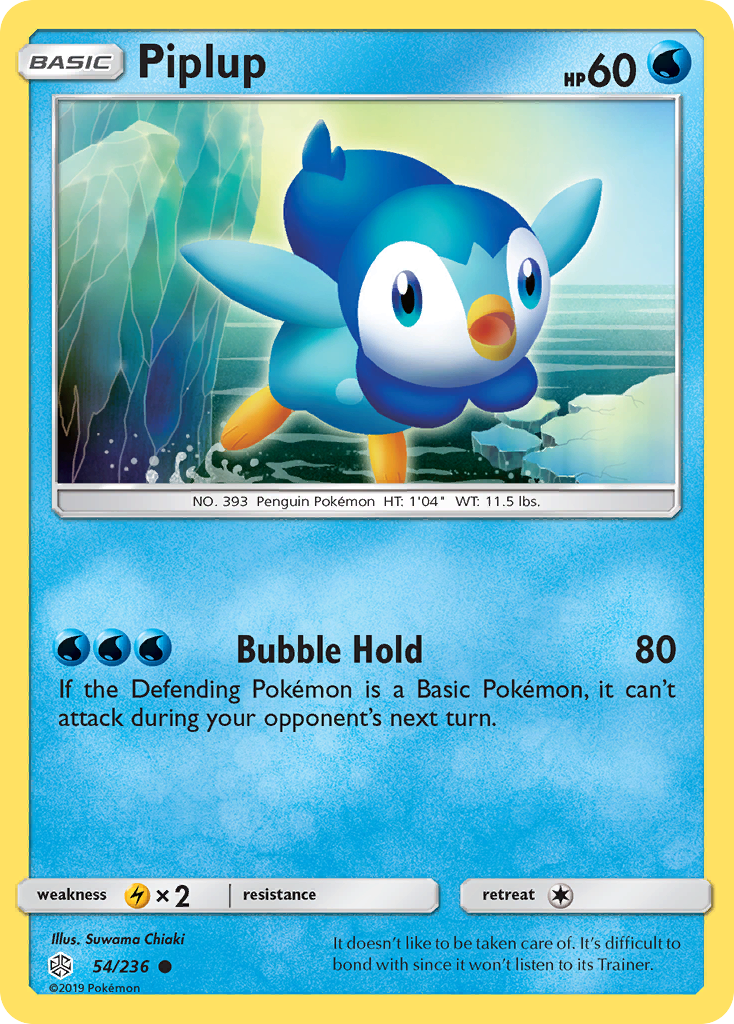 Piplup (54/236) [Sun & Moon: Cosmic Eclipse] | Odin's Place
