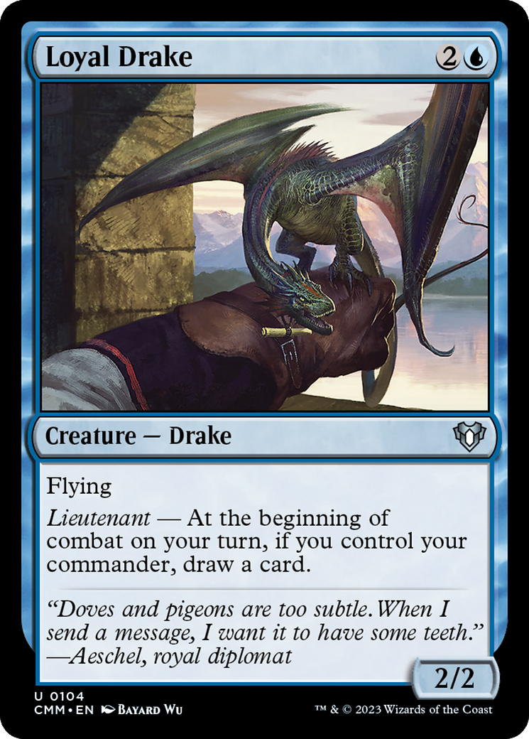 Loyal Drake [Commander Masters] | Odin's Place