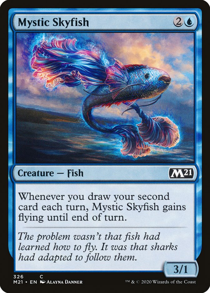 Mystic Skyfish [Core Set 2021] | Odin's Place