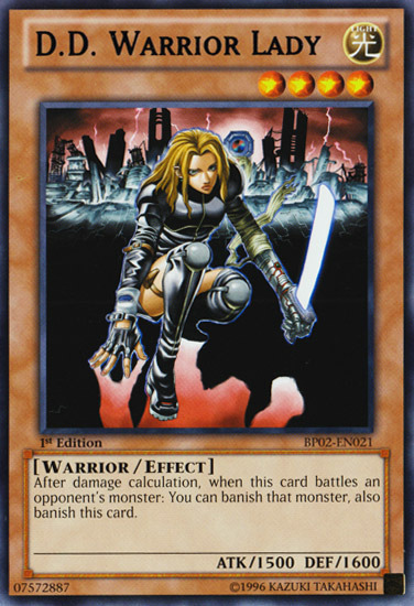 D.D. Warrior Lady [BP02-EN021] Rare | Odin's Place