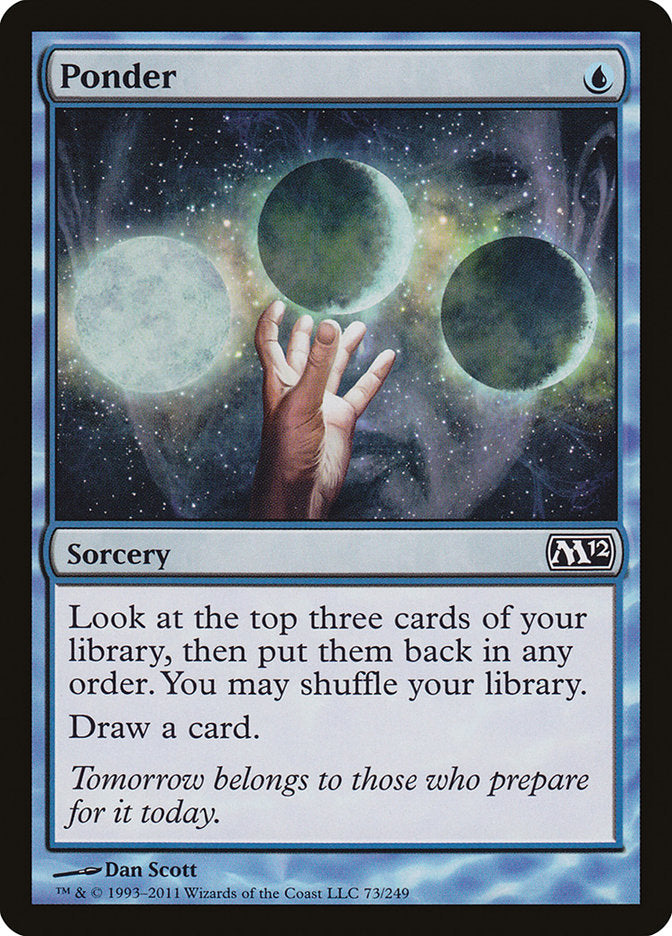Ponder (73) [Magic 2012] | Odin's Place