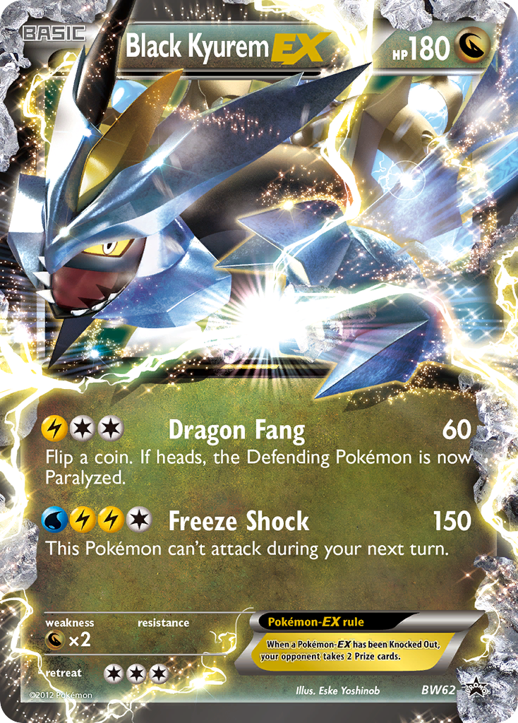 Black Kyurem EX (BW62) [Black & White: Black Star Promos] | Odin's Place
