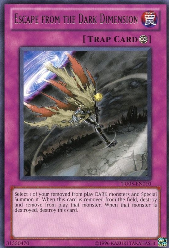 Escape from the Dark Dimension [TU05-EN010] Rare | Odin's Place