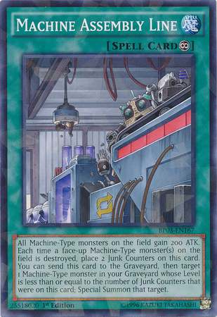 Machine Assembly Line [BP03-EN167] Shatterfoil Rare | Odin's Place