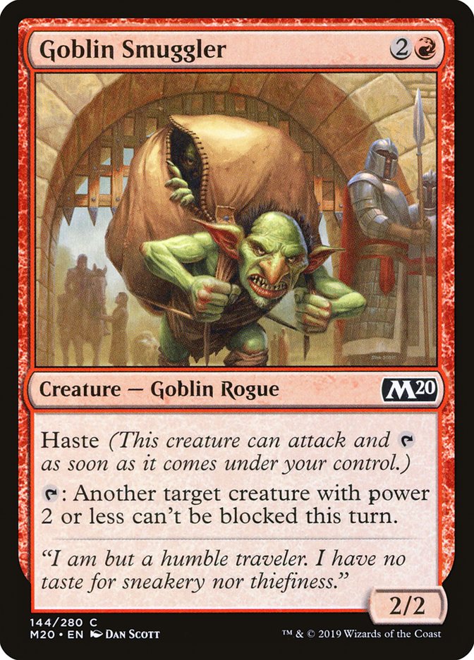 Goblin Smuggler [Core Set 2020] | Odin's Place
