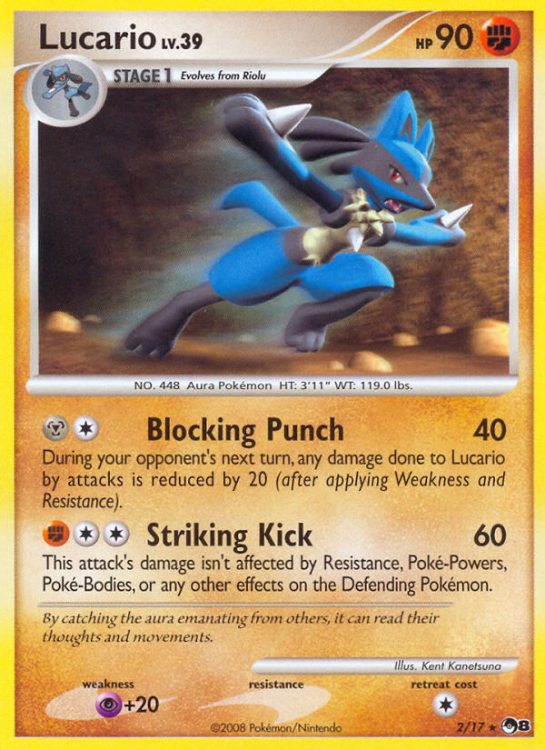 Lucario (2/17) [POP Series 8] | Odin's Place