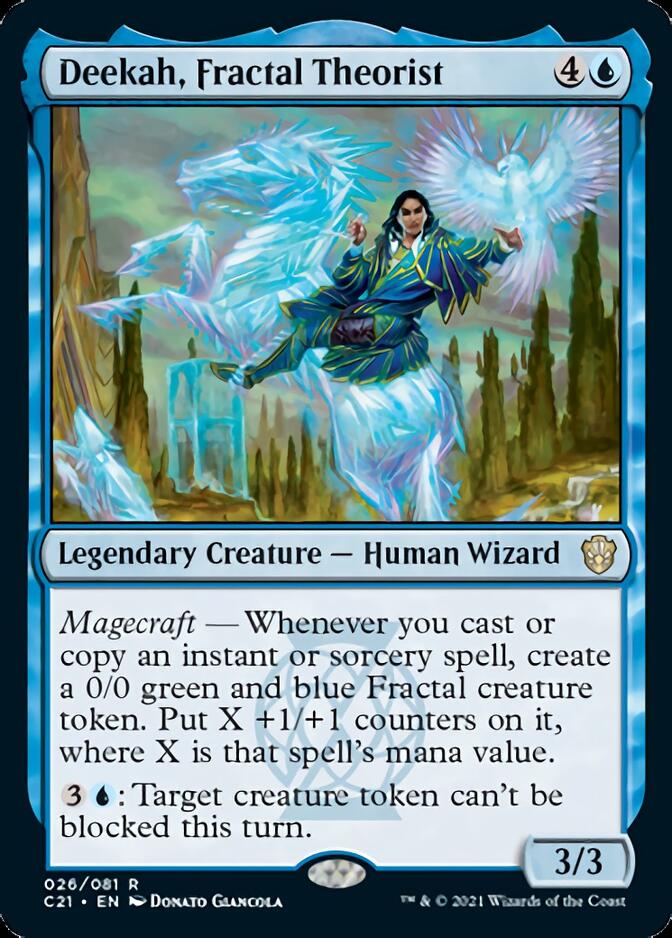 Deekah, Fractal Theorist [Commander 2021] | Odin's Place
