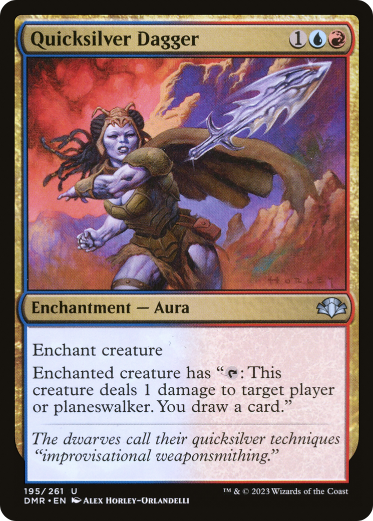 Quicksilver Dagger [Dominaria Remastered] | Odin's Place