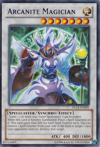 Arcanite Magician (Blue) [DL14-EN009] Rare | Odin's Place
