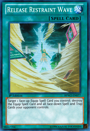 Release Restraint Wave [BPW2-EN077] Super Rare | Odin's Place