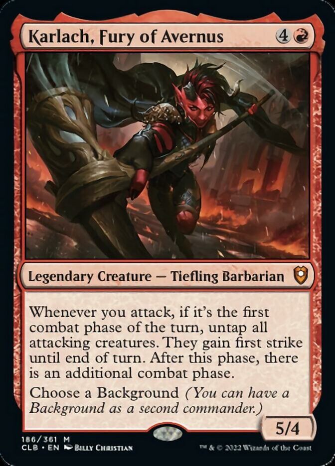 Karlach, Fury of Avernus [Commander Legends: Battle for Baldur's Gate] | Odin's Place