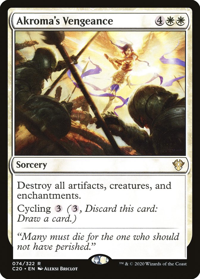 Akroma's Vengeance [Commander 2020] | Odin's Place