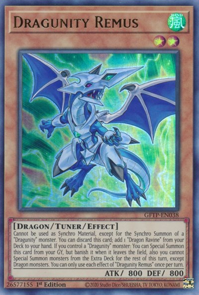 Dragunity Remus [GFTP-EN038] Ultra Rare | Odin's Place