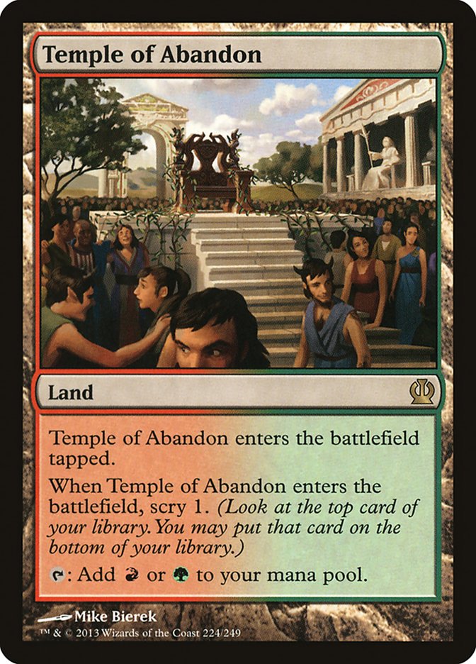 Temple of Abandon (224) [Theros] | Odin's Place