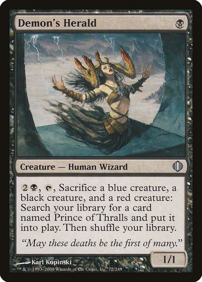 Demon's Herald (72) [Shards of Alara] | Odin's Place