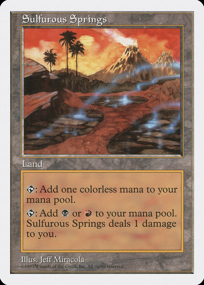 Sulfurous Springs (424) [Fifth Edition] | Odin's Place