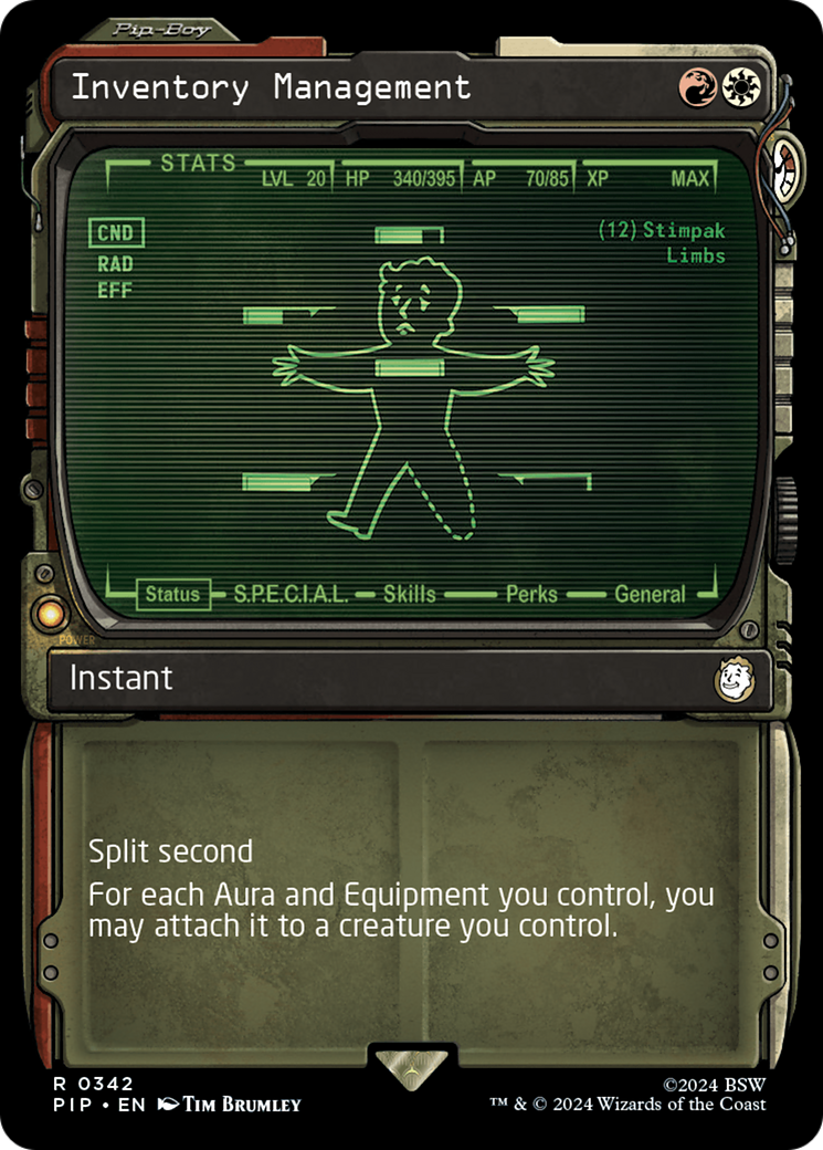 Inventory Management (Showcase) [Fallout] | Odin's Place