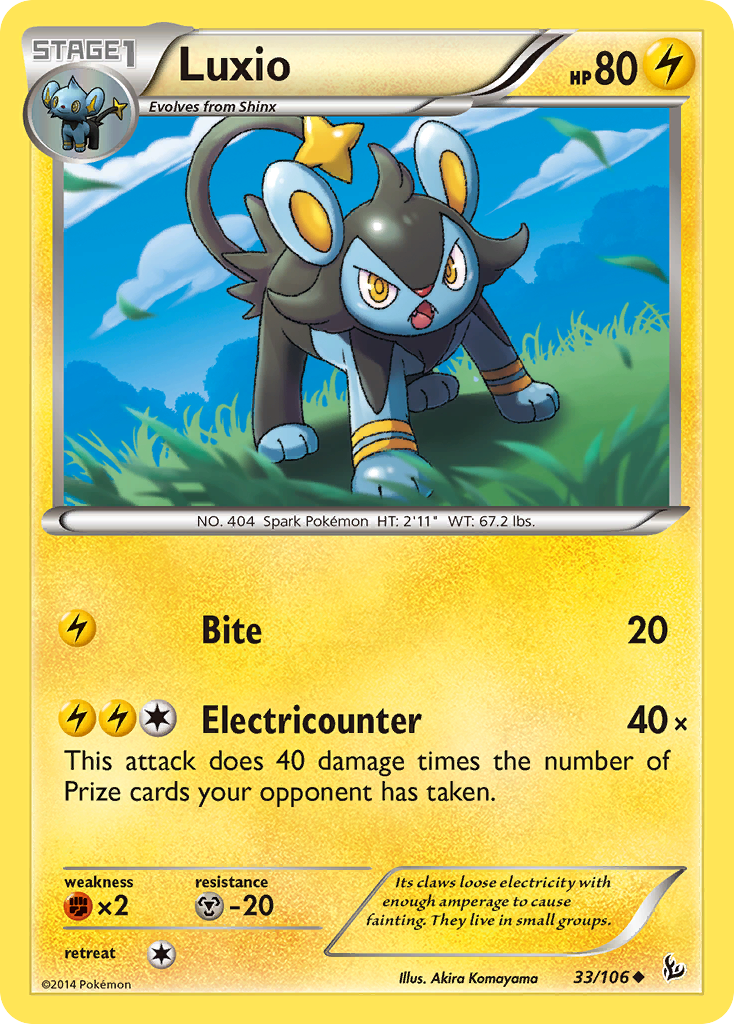 Luxio (33/106) [XY: Flashfire] | Odin's Place