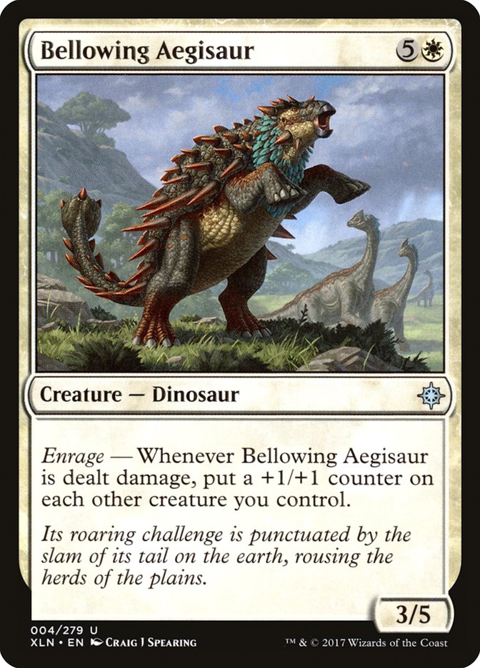 Bellowing Aegisaur (4) [Ixalan] | Odin's Place
