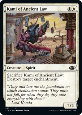 Kami of Ancient Law [Jumpstart 2022] | Odin's Place