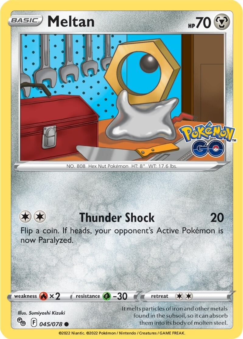 Meltan (045/078) [Pokémon GO] | Odin's Place