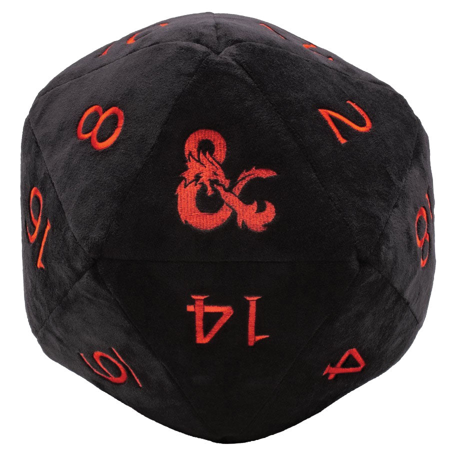 Dungeons and Dragons: Jumbo D20 Dice Plush | Odin's Place