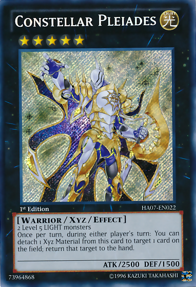 Constellar Pleiades [HA07-EN022] Secret Rare | Odin's Place